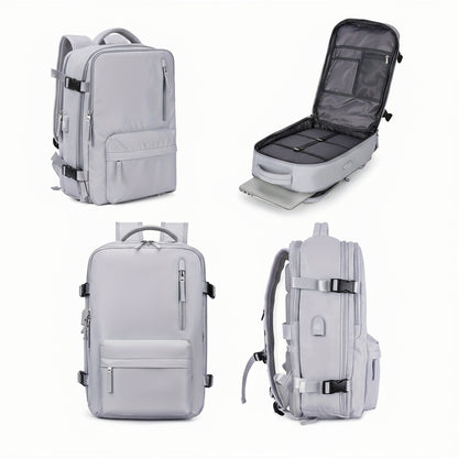 Travel Kit Go - Sac à Dos de Voyage Premium – Dimensions compatible bagage cabine et Idéal pour le Business e le Sport