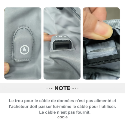 Travel Kit Go - Sac à Dos de Voyage Premium – Dimensions compatible bagage cabine et Idéal pour le Business e le Sport