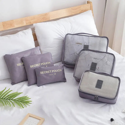 Travel Kit Go - Lot de 6 sacs de voyage