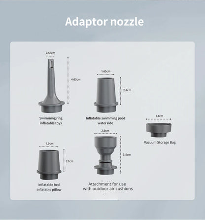 Travel Kit Go - Mini pompe à air portable USB spécial valises et sacs sous vide